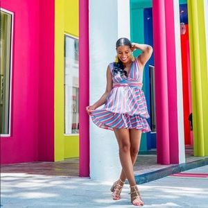 Colorful Flowy Dress